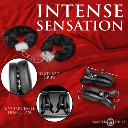MASTER SERIES - VIBRATING NIPPLE CLAMPS