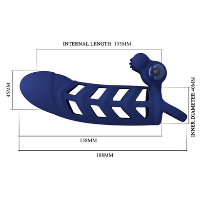 PRETTYLOVE - VIBRATING PENI SLEEVE
