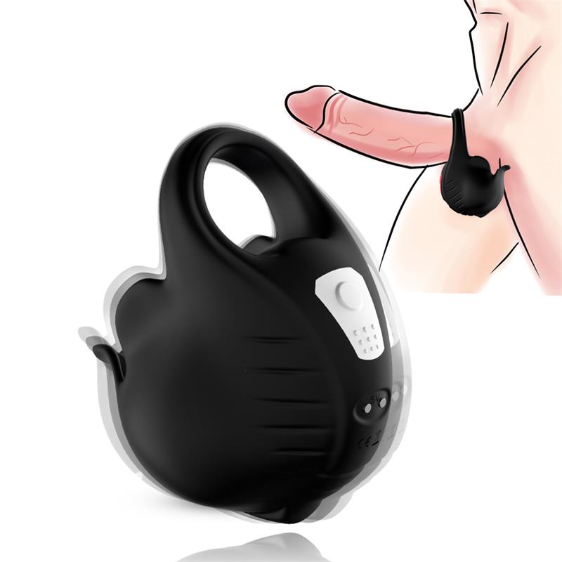 URBAN SKY - VIBRATING PENIS AND RESTICLES RING