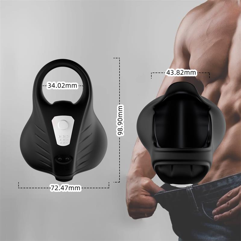 URBAN SKY - VIBRATING PENIS AND RESTICLES RING