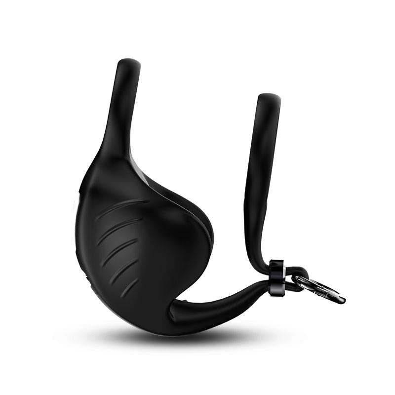 URBAN SKY - VIBRATING PENIS AND TESTICLES RING ADJUSTABLE