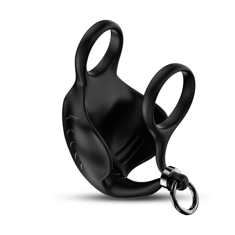 URBAN SKY - VIBRATING PENIS AND TESTICLES RING ADJUSTABLE