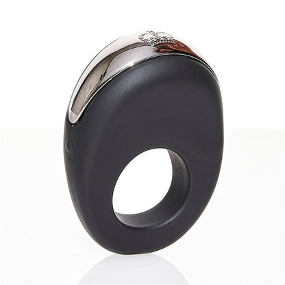 HOT OCTOPUSS - VIBRATING PENIS RING ATOM BLACK