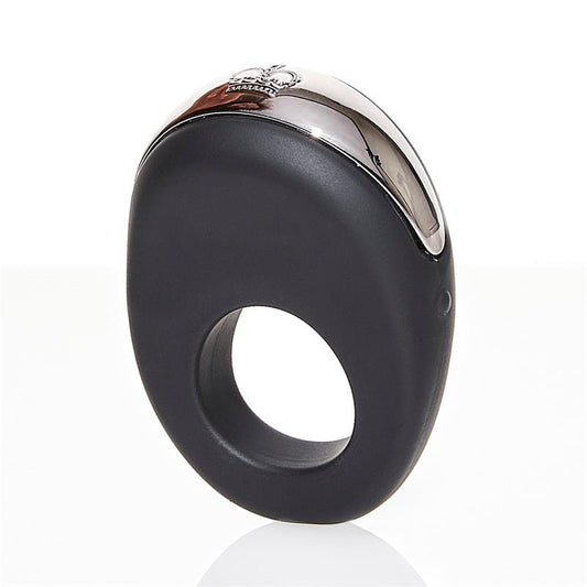 HOT OCTOPUSS - VIBRATING PENIS RING ATOM BLACK