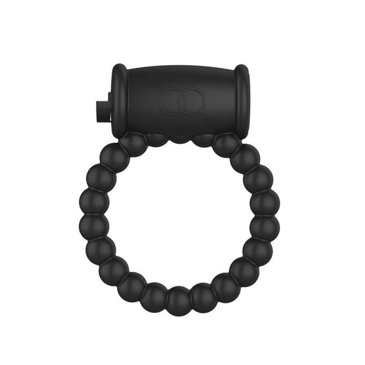 A-GUSTO - VIBRATING PENIS RING BLACK