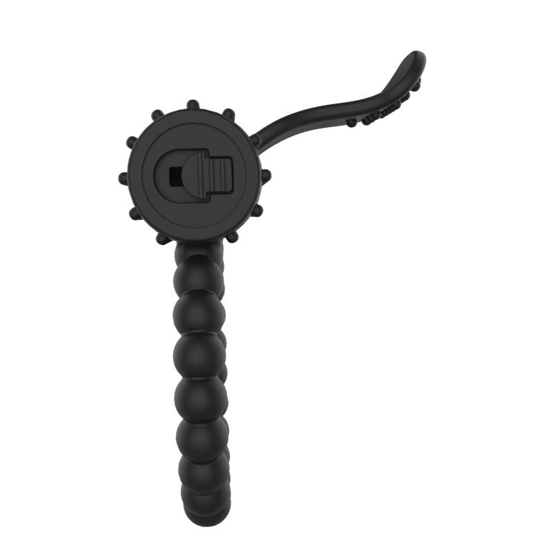A-GUSTO - VIBRATING PENIS RING BLACK