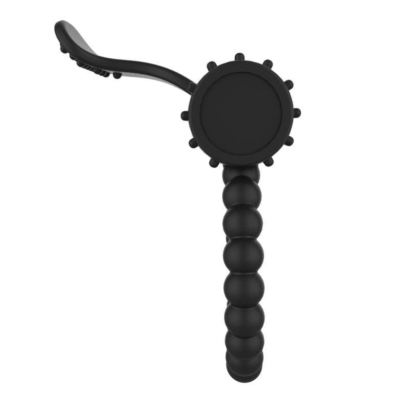 A-GUSTO - VIBRATING PENIS RING BLACK