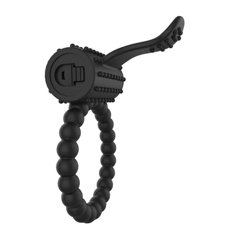 A-GUSTO - VIBRATING PENIS RING BLACK