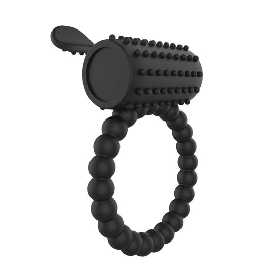 A-GUSTO - VIBRATING PENIS RING BLACK