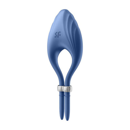 SATISFYER - VIBRATING PENIS RING DUELIST BLUE