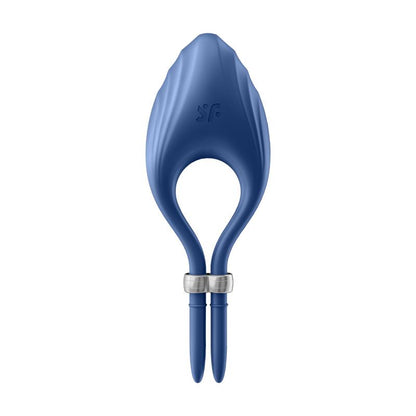SATISFYER - VIBRATING PENIS RING DUELIST BLUE
