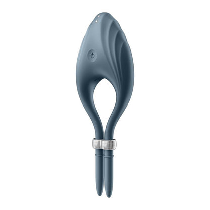 SATISFYER - VIBRATING PENIS RING DUELIST DARK BLUE