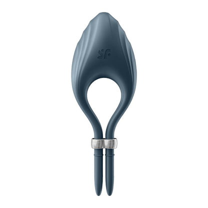 SATISFYER - VIBRATING PENIS RING DUELIST DARK BLUE