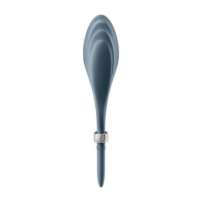 SATISFYER - VIBRATING PENIS RING DUELIST DARK BLUE