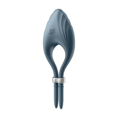 SATISFYER - VIBRATING PENIS RING DUELIST DARK BLUE