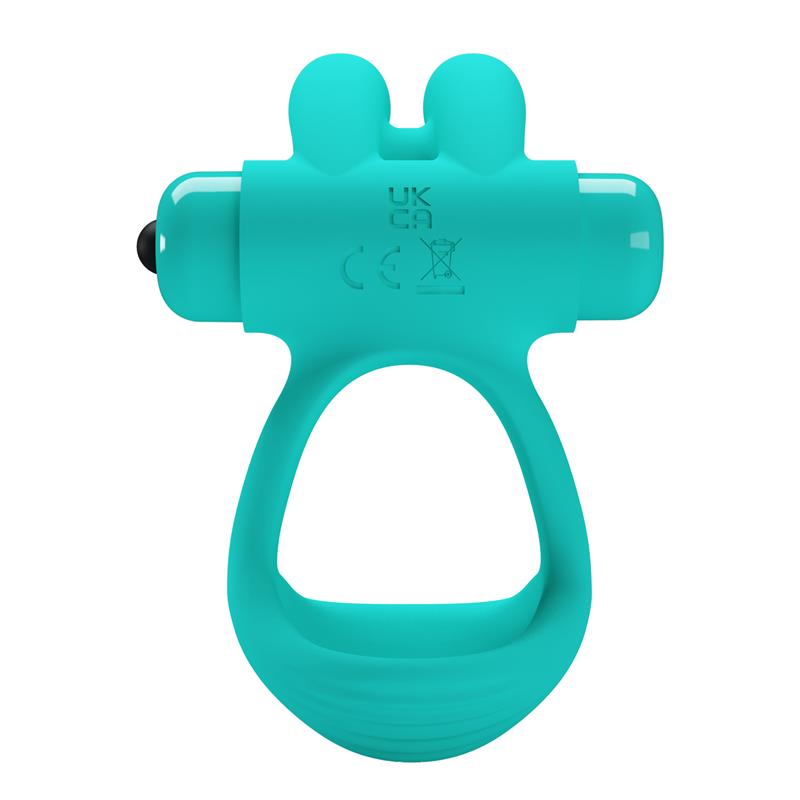 PRETTY LOVE - DANTE GREEN RABBIT VIBRATOR RING