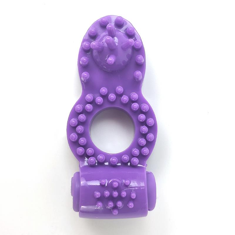 A-GUSTO - VIBRATING PENIS RING PURPLE