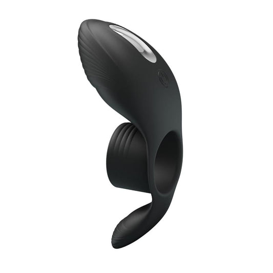 PRETTYLOVE - VIBRATING PENIS RING USB SILICONE