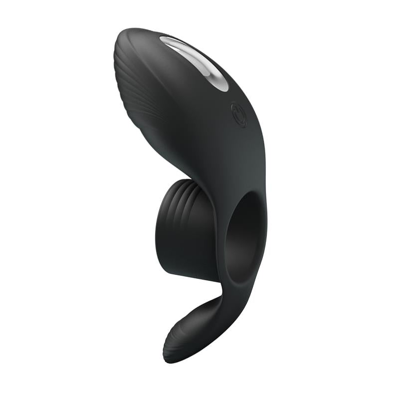 PRETTYLOVE - VIBRATING PENIS RING USB SILICONE