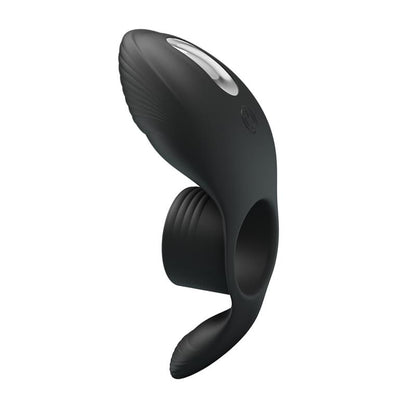 PRETTYLOVE - VIBRATING PENIS RING USB SILICONE