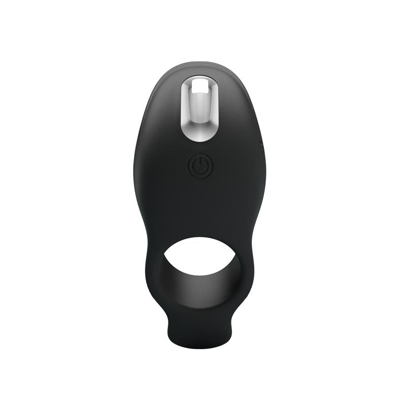 PRETTYLOVE - VIBRATING PENIS RING USB SILICONE