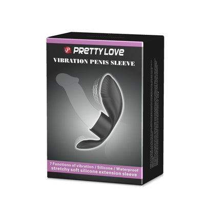 PRETTY LOVE - VIBRATING PENIS RING USB SILICONE