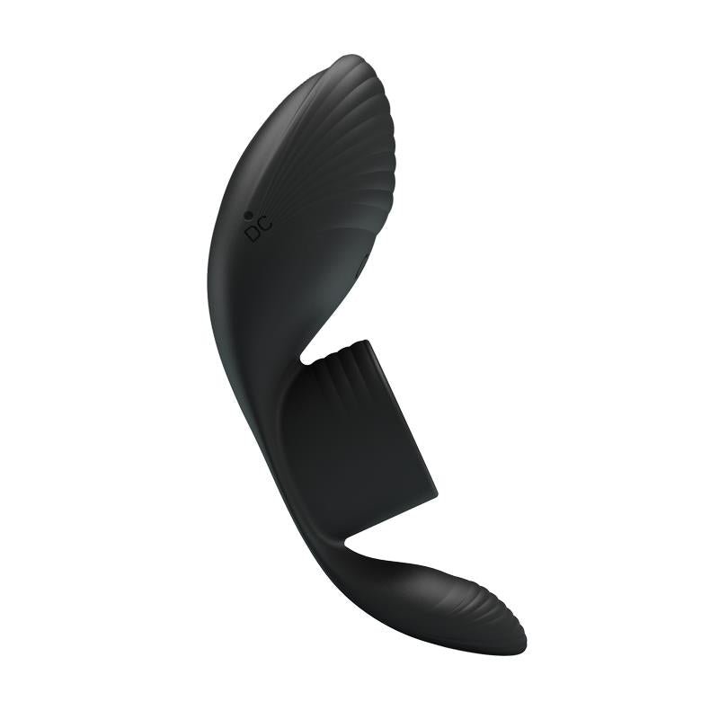PRETTYLOVE - VIBRATING PENIS RING USB SILICONE