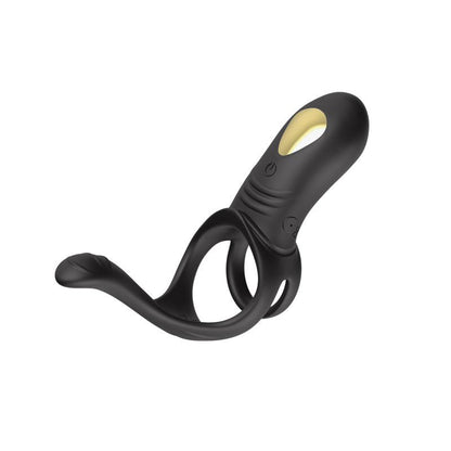 URBAN SKY - VIBRATING PENIS RING WITH PERIANAL STIMULATION
