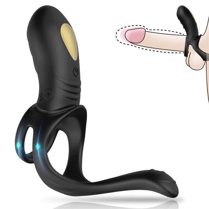 URBAN SKY - VIBRATING PENIS RING WITH PERIANAL STIMULATION