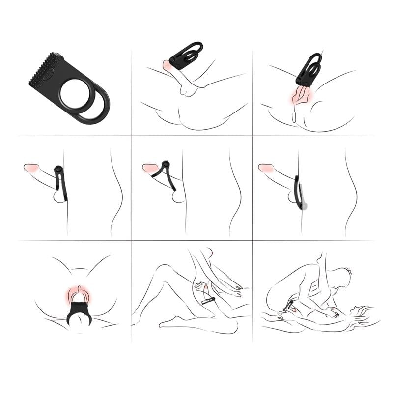 URBAN SKY - VIBRATING PENIS RING