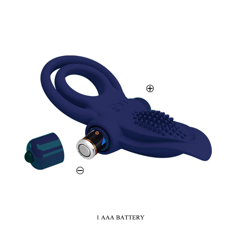 PRETTYLOVE - VIBRATING PENIS RING