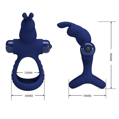 PRETTYLOVE - VIBRATING PENIS RING