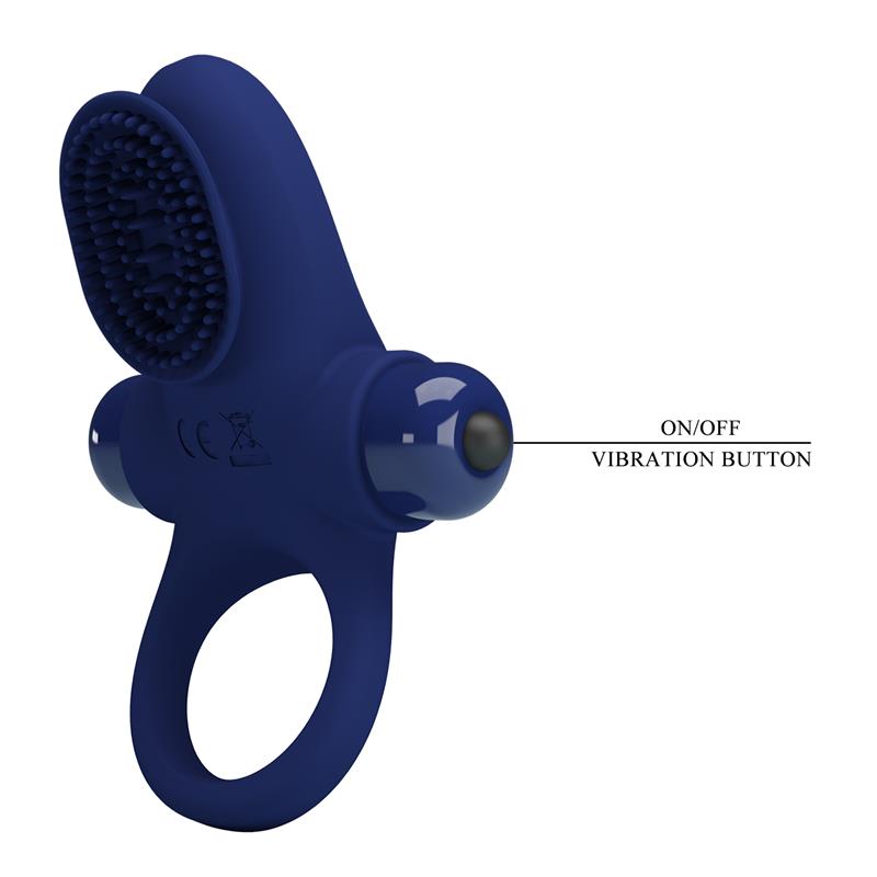 PRETTYLOVE - VIBRATING PENIS RING