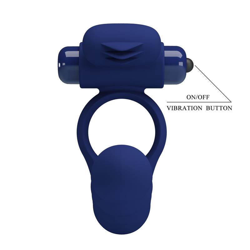 PRETTYLOVE - VIBRATING PENIS RING