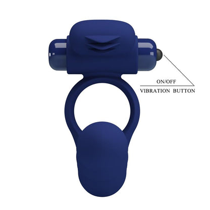 PRETTYLOVE - VIBRATING PENIS RING