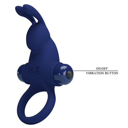 PRETTYLOVE - VIBRATING PENIS RING