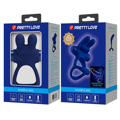 PRETTYLOVE - VIBRATING PENIS RING