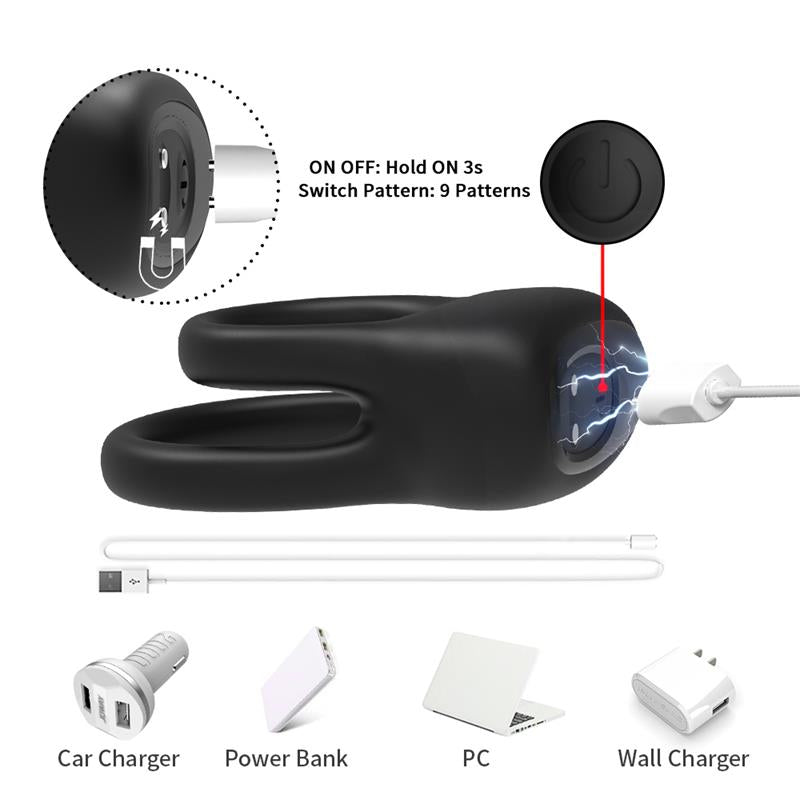 URBAN SKY - VIBRATING PENIS RING