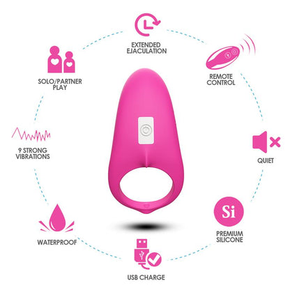 URBAN SKY - VIBRATING PENIS RING