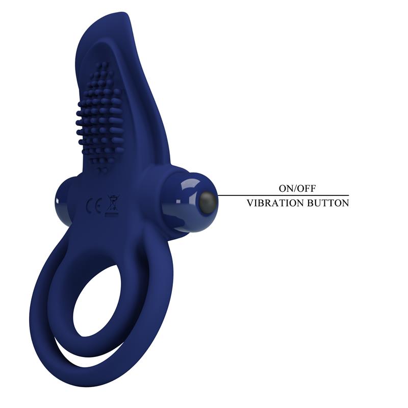 PRETTYLOVE - VIBRATING PENIS RING