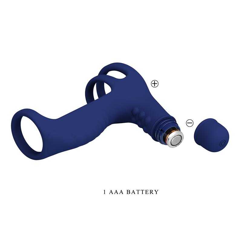PRETTYLOVE - VIBRATING PENIS RING