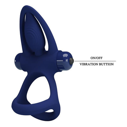 PRETTYLOVE - VIBRATING PENIS RING