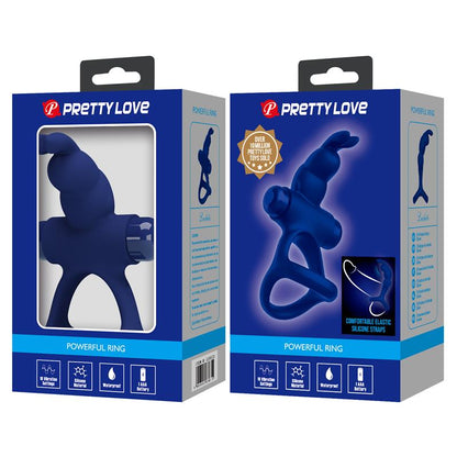 PRETTYLOVE - VIBRATING PENIS RING