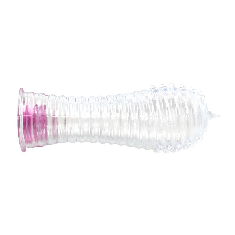 A-GUSTO - VIBRATING PENIS SLEEVE CLEAR