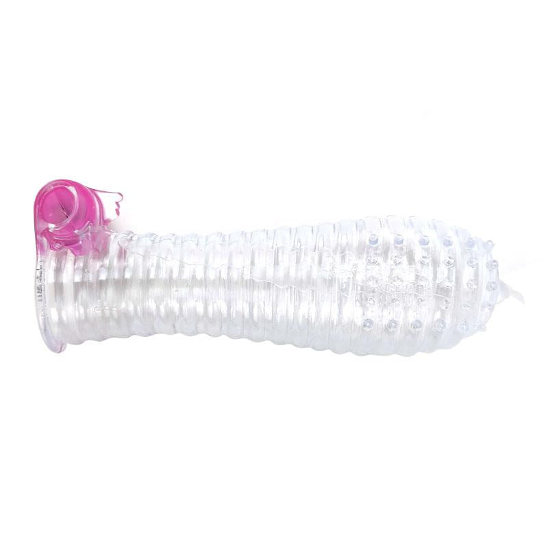 A-GUSTO - VIBRATING PENIS SLEEVE CLEAR