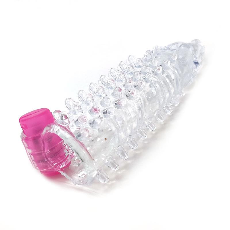 A-GUSTO - VIBRATING PENIS SLEEVE CLEAR
