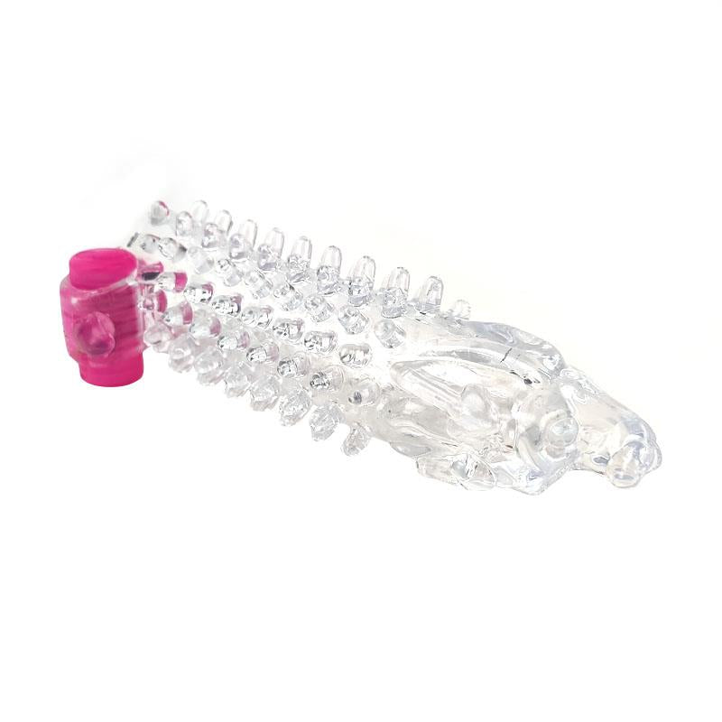 A-GUSTO - VIBRATING PENIS SLEEVE CLEAR