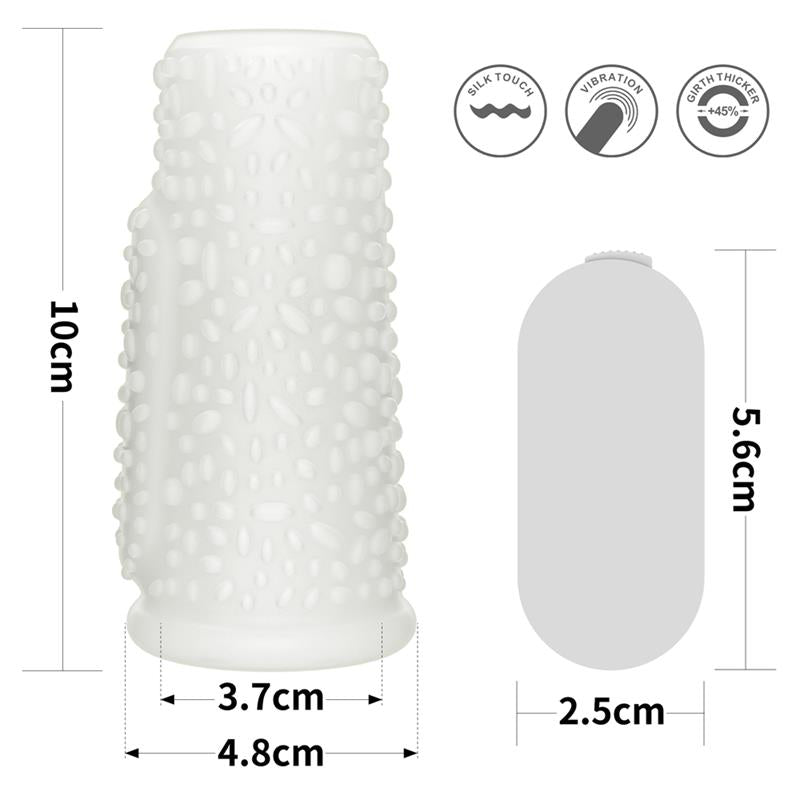LOVETOY - VIBRATING PENIS SLEEVE DRIP KNIGHTS