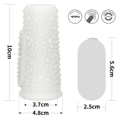 LOVETOY - VIBRATING PENIS SLEEVE DRIP KNIGHTS