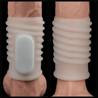 LOVETOY - VIBRATING PENIS SLEEVE SPIRAL KNIGHTS